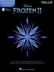 Frozen 2 Play Along Cello Book with Online Audio Access cover